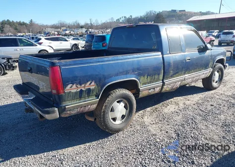 1998 Chevrolet K1500 Fleetside из США, поврежденный, VIN 1GCEK19W7WE194938